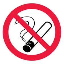 Знак P01 Запрещается курить (пленка)